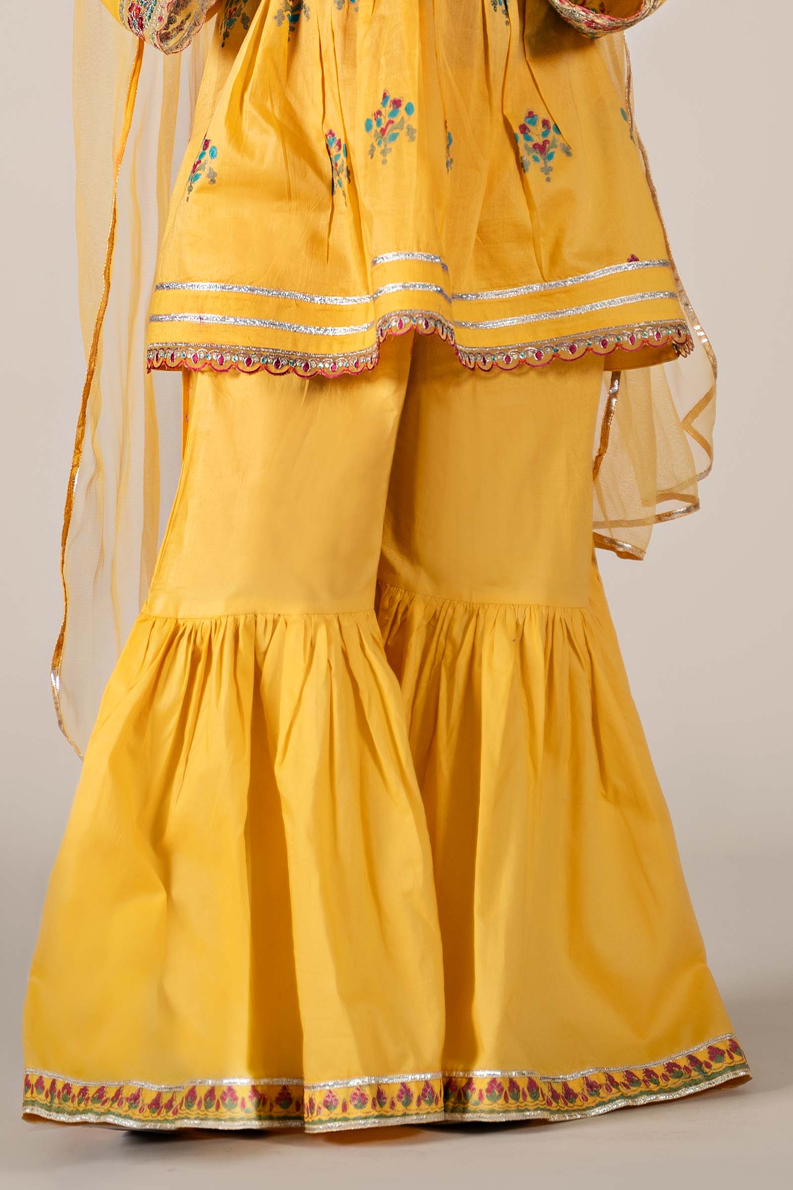 Maria B | 3 Piece Embroidered Lawn Suit | MKD-EF25-15 by Maria Faisal - Registered Vendor of : Maria B - type : Kids Clothes - 100% original wedding dresses