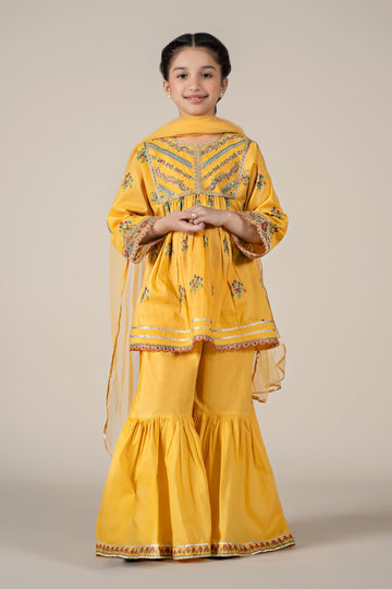 Maria B | 3 Piece Embroidered Lawn Suit | MKD-EF25-15