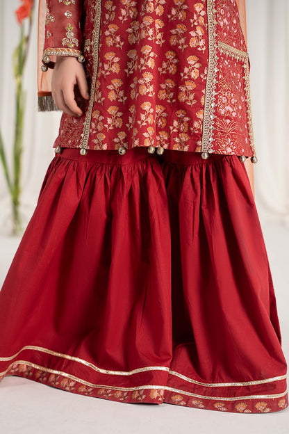 3 Piece Embroidered Lawn Suit - Kids Clothes - available at Maria Faisal in UK and USA