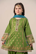 Maria B | 3 Piece Embroidered Lawn Suit | MKD-EF25-24 by Maria Faisal - Registered Vendor of : Maria B - type : Kids Clothes - 100% original wedding dresses