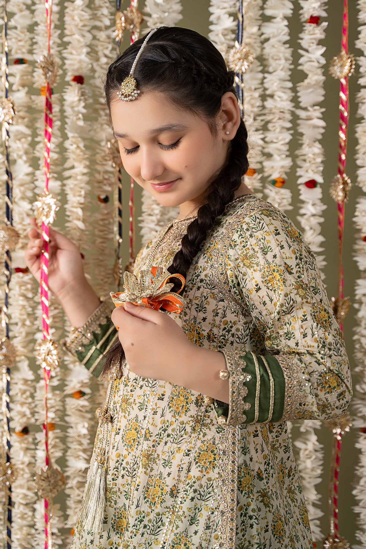 3 Piece Embroidered Lawn Suit - Kids Clothes - available at Maria Faisal in UK and USA