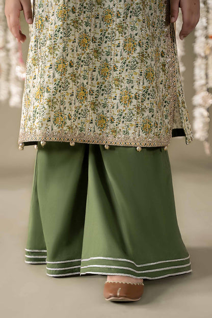 Maria B | 3 Piece Embroidered Lawn Suit | MKD-EF25-27 by Maria Faisal - Registered Vendor of : Maria B - type : Kids Clothes - 100% original wedding dresses