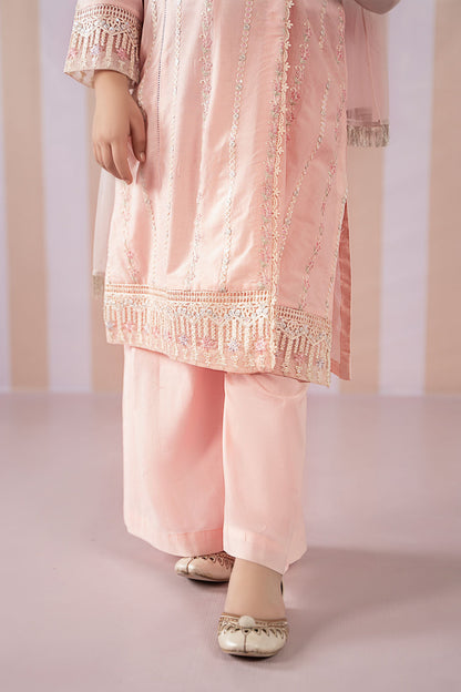 3 Piece Embroidered Lawn Suit - Kids Clothes - available at Maria Faisal in UK and USA