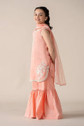 Maria B | 3 Piece Embroidered Lawn Suit | MKD-EF25-60 by Maria Faisal - Registered Vendor of : Maria B - type : Kids Clothes - 100% original wedding dresses