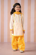 Maria B | 3 Piece Embroidered Lawn Suit | MKD-EF25-66 by Maria Faisal - Registered Vendor of : Maria B - type : Kids Clothes - 100% original wedding dresses