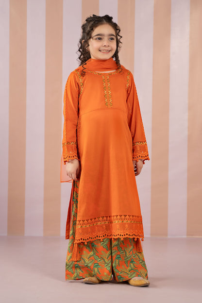 3 Piece Printed Lawn Suit - Kids Clothes - available at Maria Faisal in UK and USA