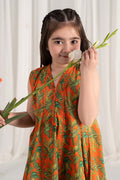 Maria B | 2 Piece Printed Lawn Suit | MKD-EF25-68 by Maria Faisal - Registered Vendor of : Maria B - type : Kids Clothes - 100% original wedding dresses