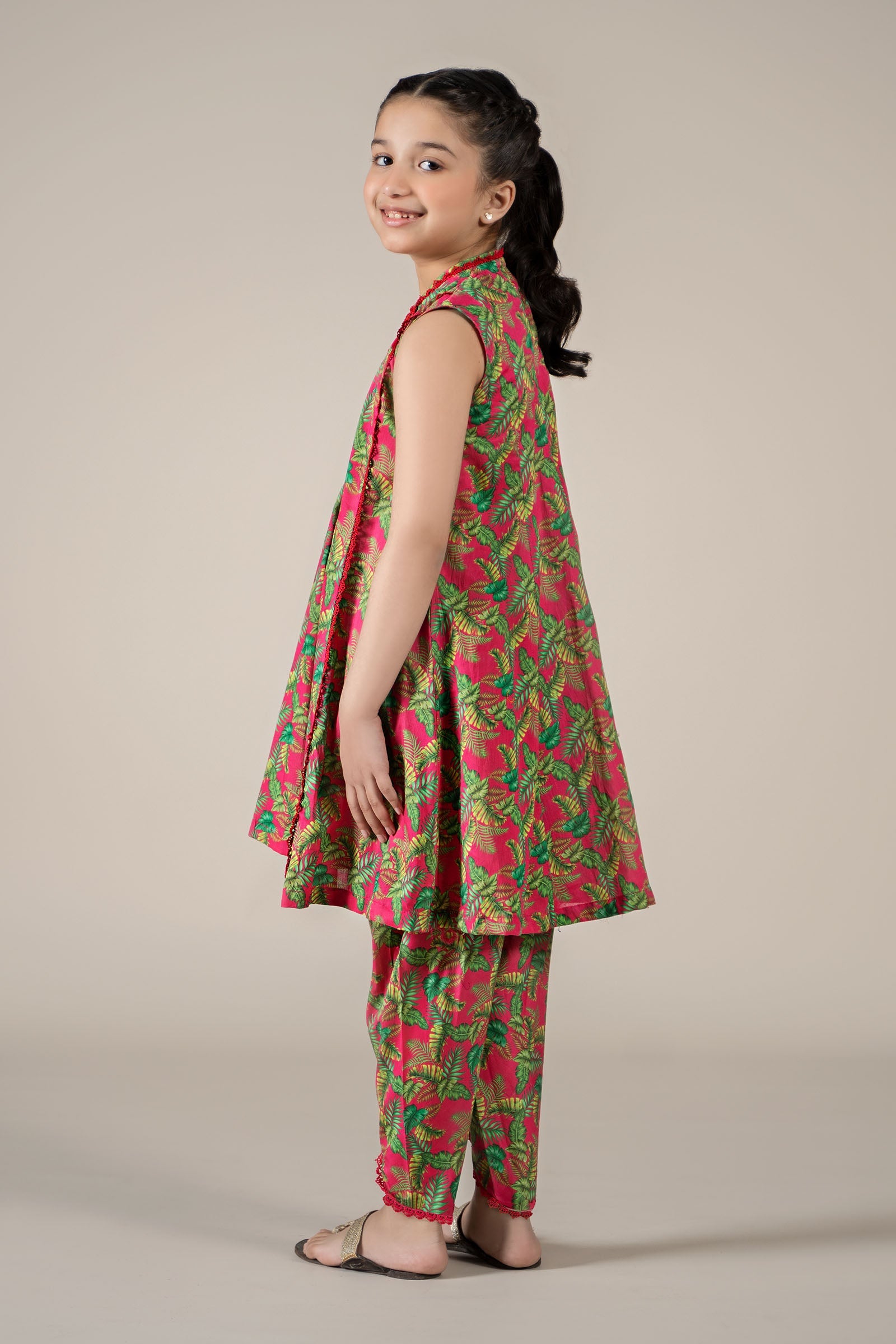 2 Piece Printed Lawn Suit - Kids Clothes - available at Maria Faisal in UK and USA