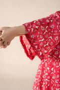 Maria B | 2 Piece Printed Lawn Suit | MKD-EF25-69 by Maria Faisal - Registered Vendor of : Maria B - type : Kids Clothes - 100% original wedding dresses