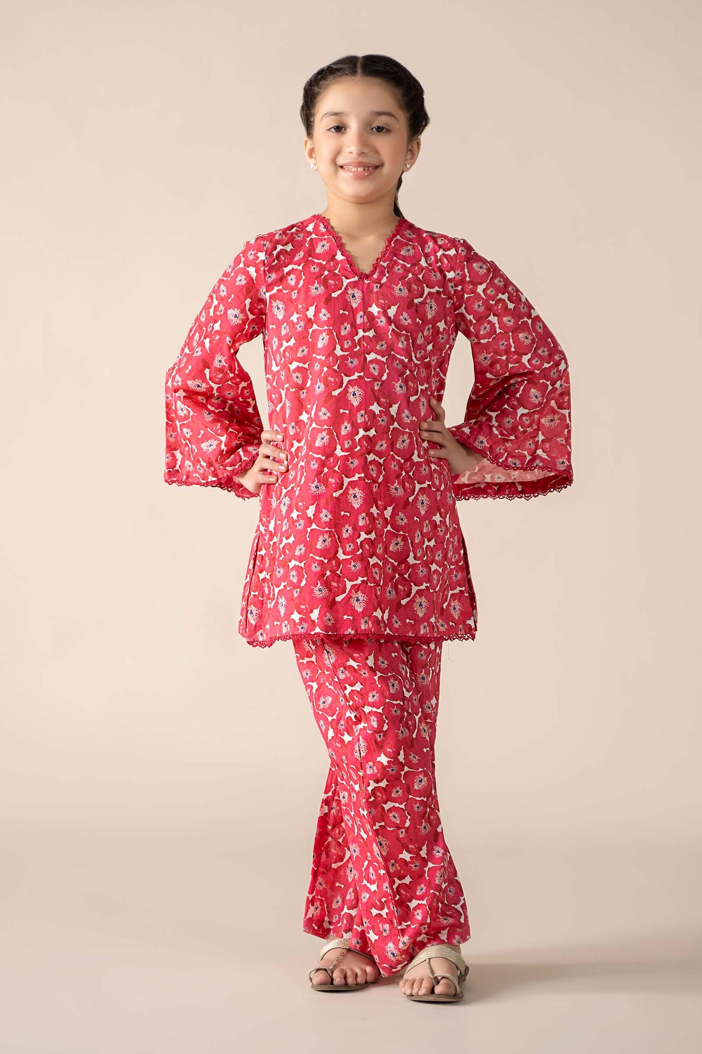 Maria B | 2 Piece Printed Lawn Suit | MKD-EF25-69