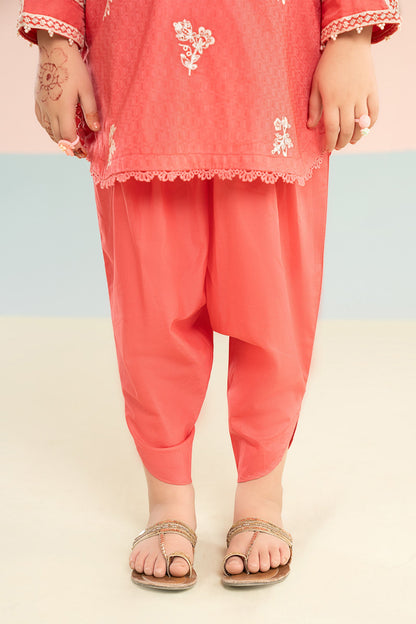 2 Piece Embroidered Dobby Lawn Suit - Kids Clothing - available at Maria Faisal in UK and USA.