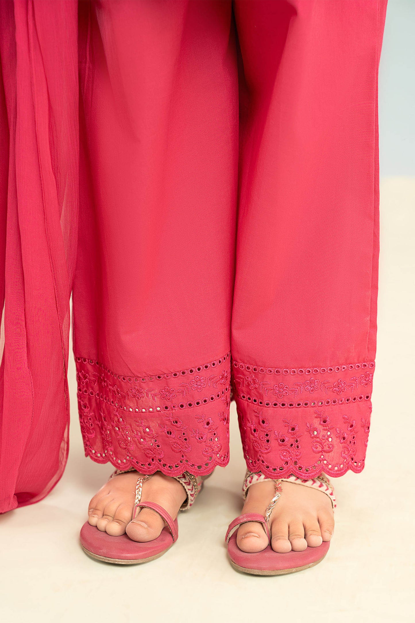 3 Piece Embroidered Lawn Suit - Kids Clothing - available at Maria Faisal in UK and USA.