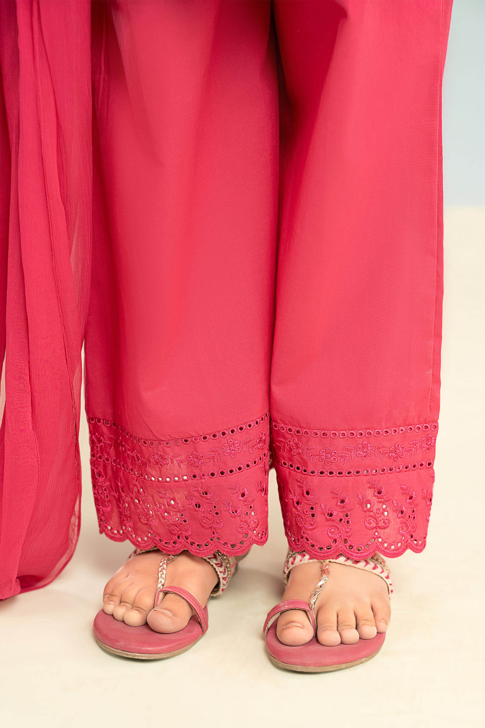 3 Piece Embroidered Lawn Suit - Kids Clothing - available at Maria Faisal in UK and USA.