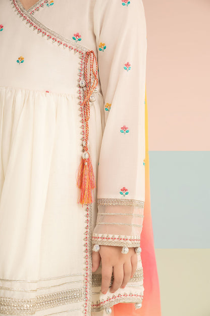 3 Piece Embroidered Lawn Suit - Kids Clothing - available at Maria Faisal in UK and USA.