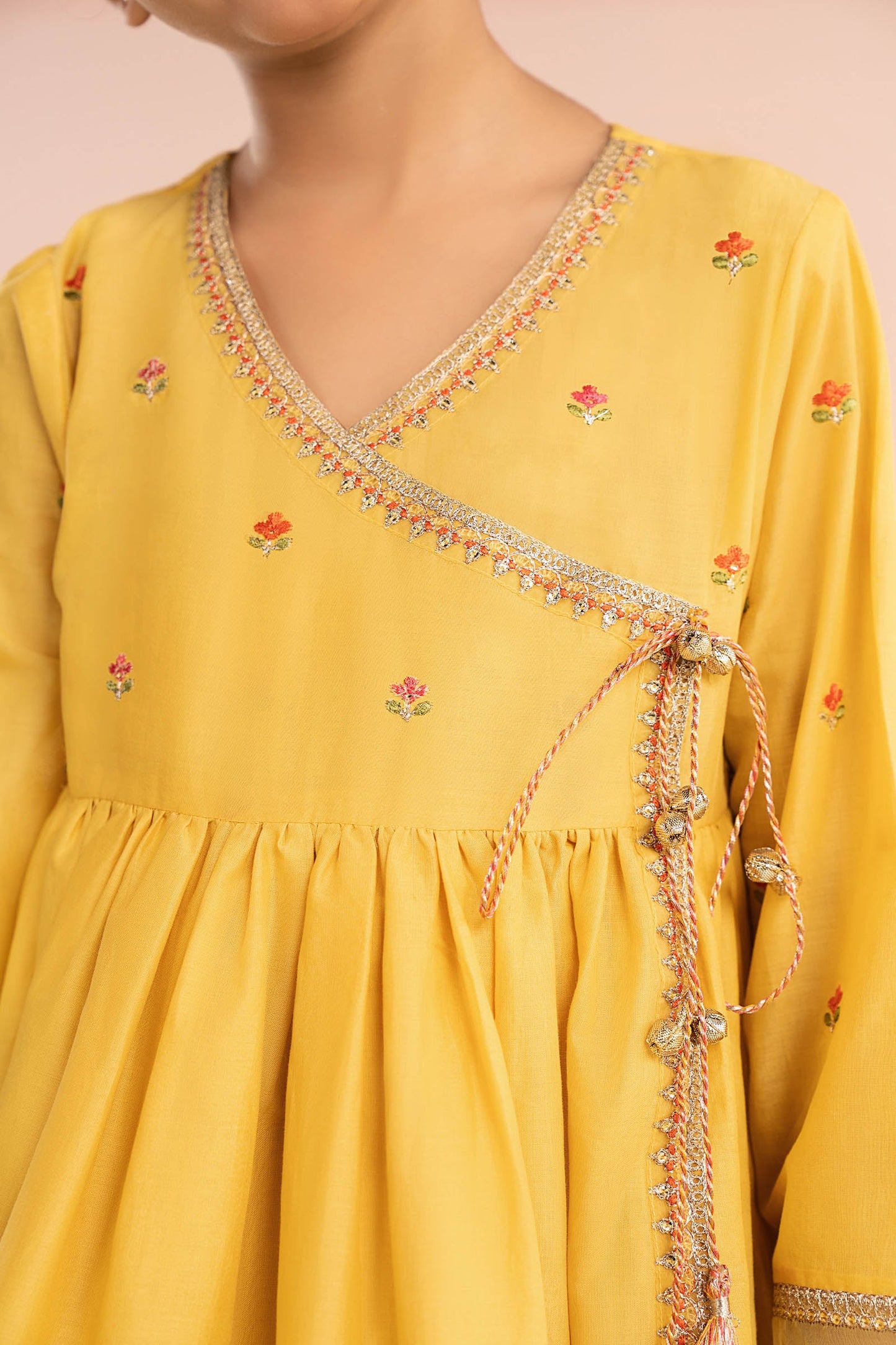 3 Piece Embroidered Lawn Suit - Kids Clothing - available at Maria Faisal in UK and USA.