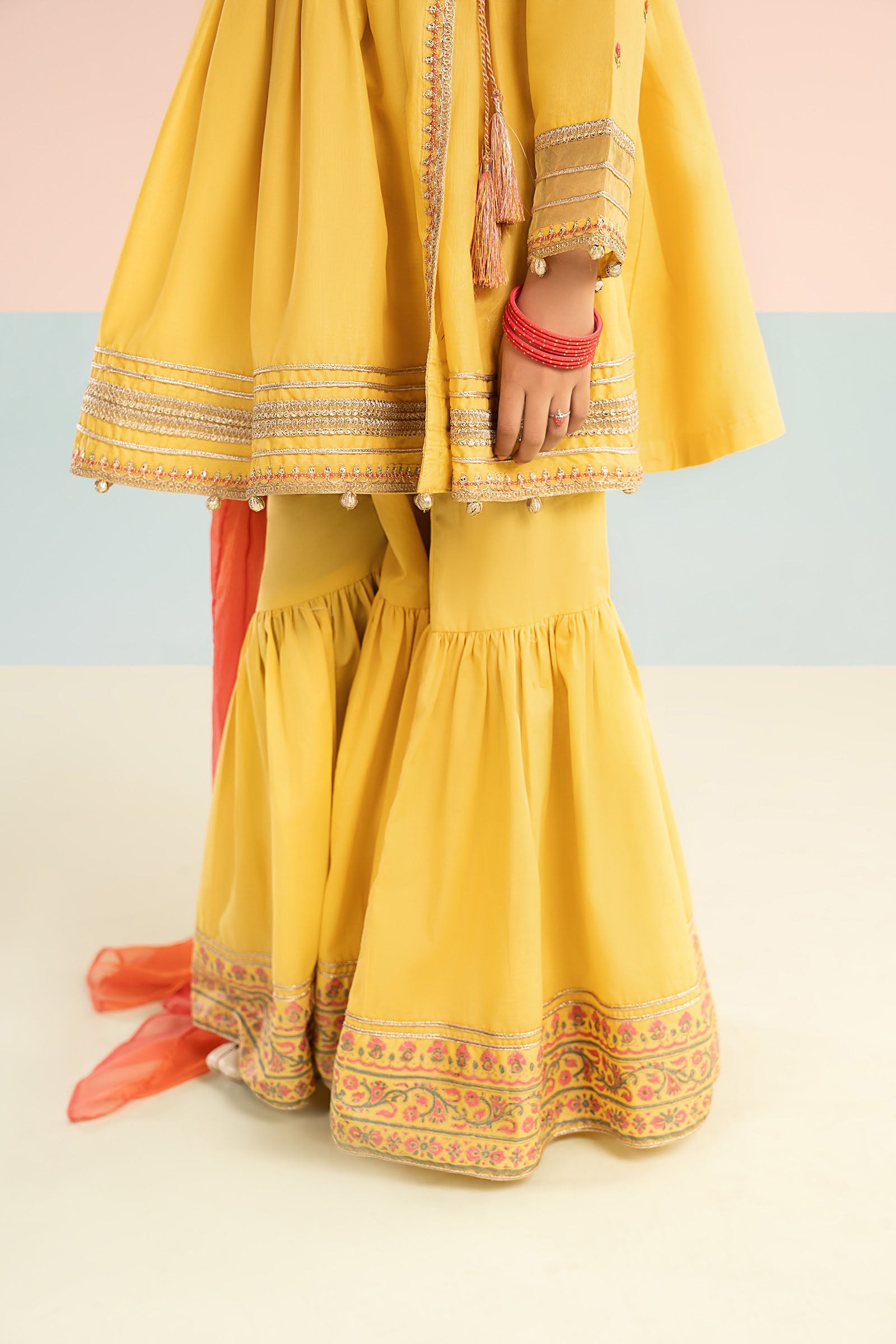 3 Piece Embroidered Lawn Suit - Kids Clothing - available at Maria Faisal in UK and USA.