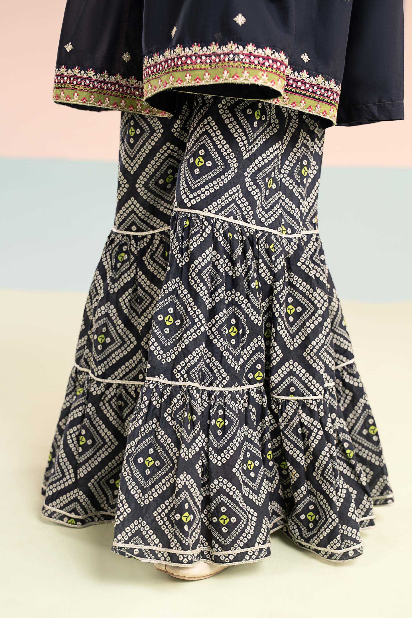 3 Piece Embroidered Lawn Suit - by Maria Faisal - Registered Vendor of : Maria B Kids - 100% Original Designer Dress