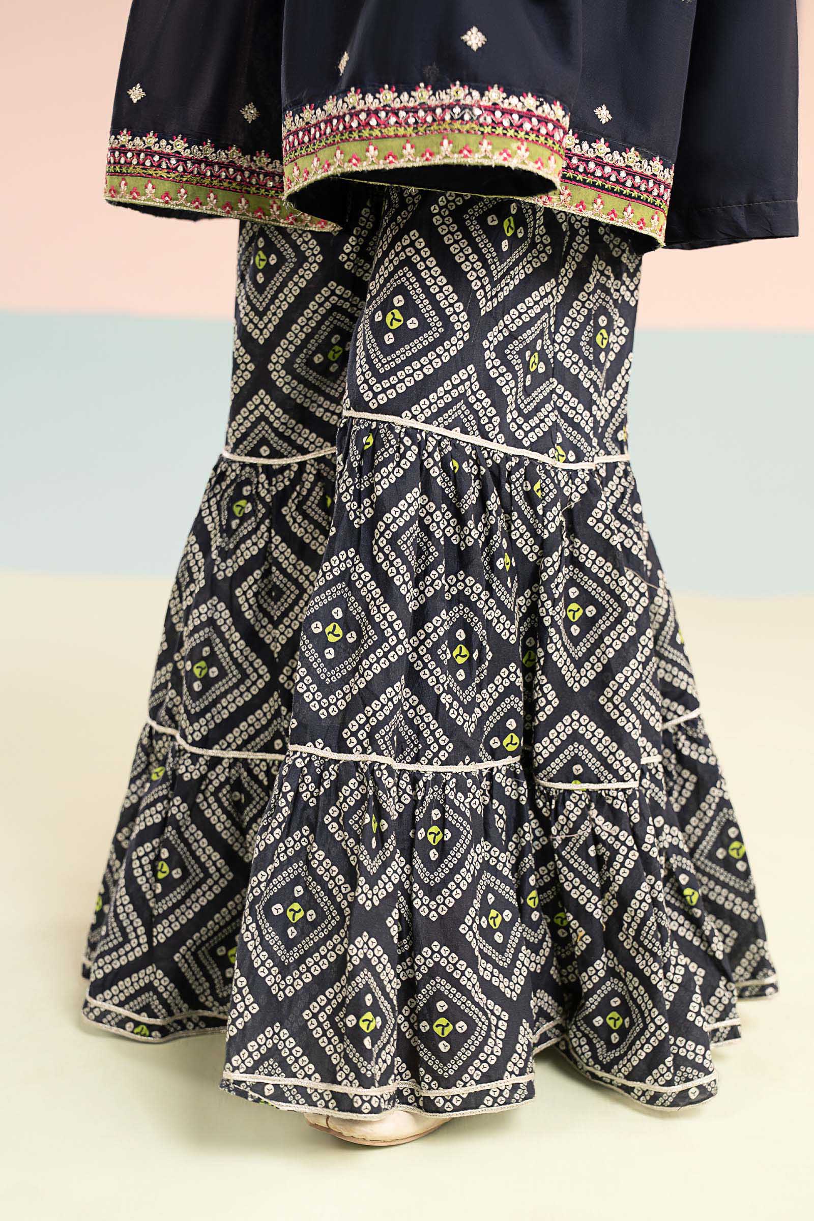 3 Piece Embroidered Lawn Suit - by Maria Faisal - Registered Vendor of : Maria B Kids - 100% Original Designer Dress