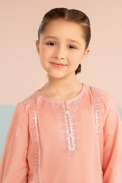 3 Piece Embroidered Lawn Suit - Kids Clothing - available at Maria Faisal in UK and USA.