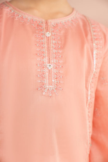 3 Piece Embroidered Lawn Suit - Kids Clothing - available at Maria Faisal in UK and USA.