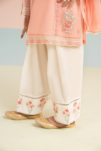 3 Piece Embroidered Lawn Suit - Kids Clothing - available at Maria Faisal in UK and USA.