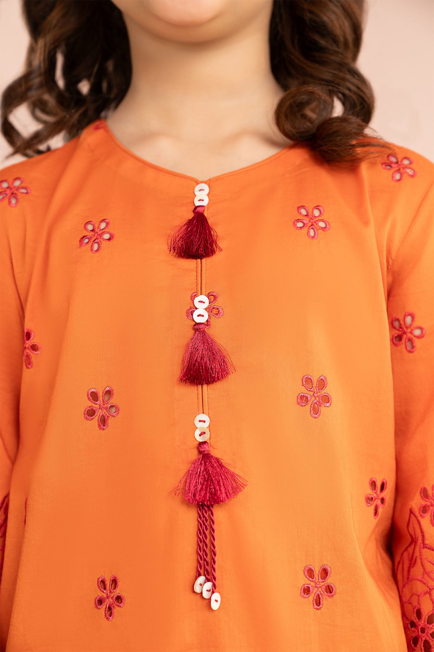 2 Piece Embroidered Lawn Suit - Kids Clothing - available at Maria Faisal in UK and USA.