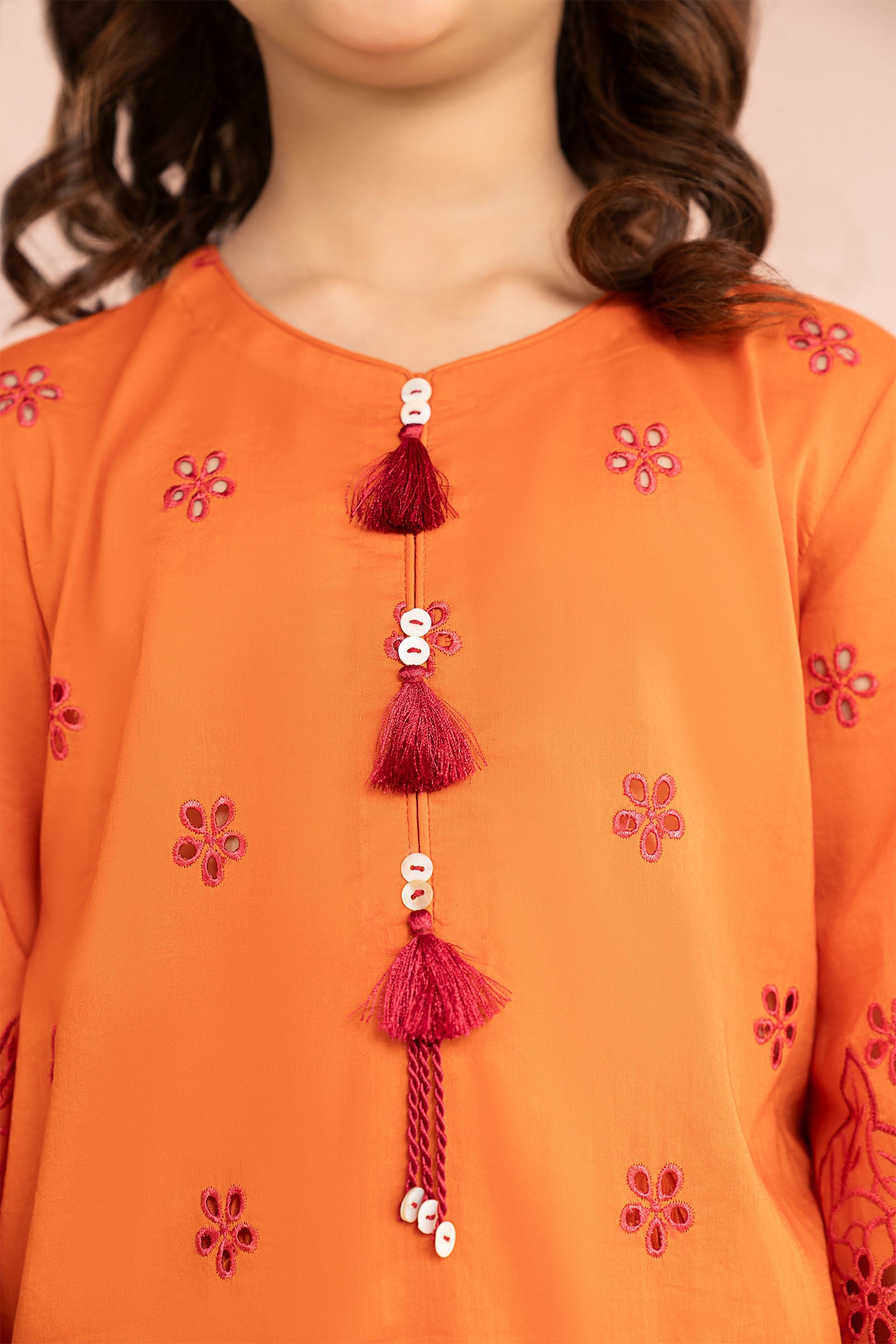2 Piece Embroidered Lawn Suit - Kids Clothing - available at Maria Faisal in UK and USA.