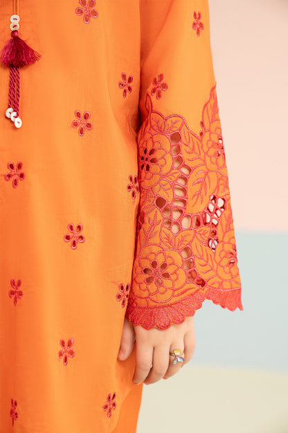 2 Piece Embroidered Lawn Suit - Kids Clothing - available at Maria Faisal in UK and USA.
