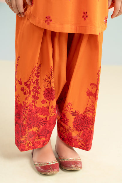 2 Piece Embroidered Lawn Suit - Kids Clothing - available at Maria Faisal in UK and USA.