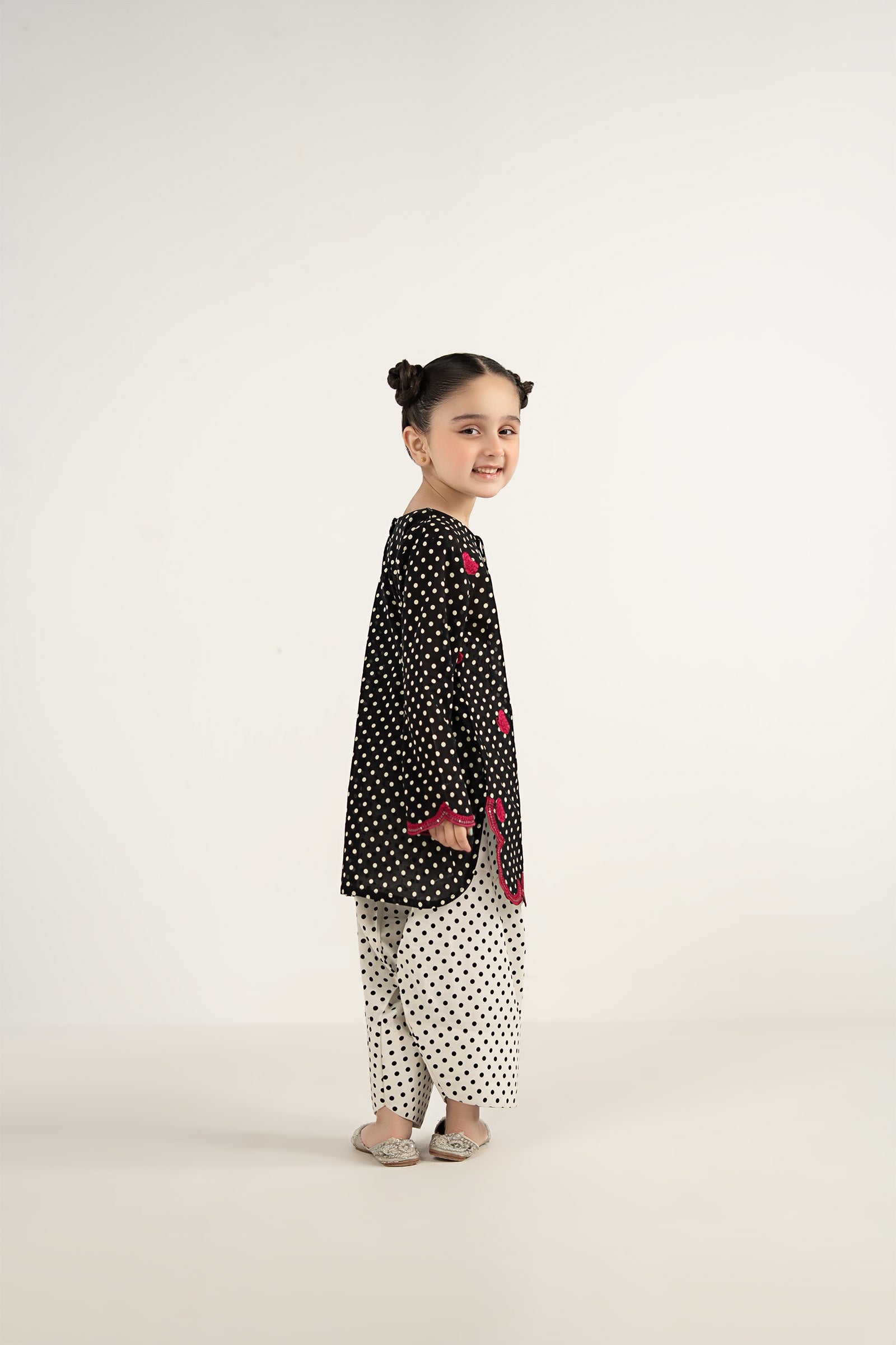 2 Piece Embroidered Lawn Suit - by Maria Faisal - Registered Vendor of : Maria B Kids - 100% Original Designer Dress