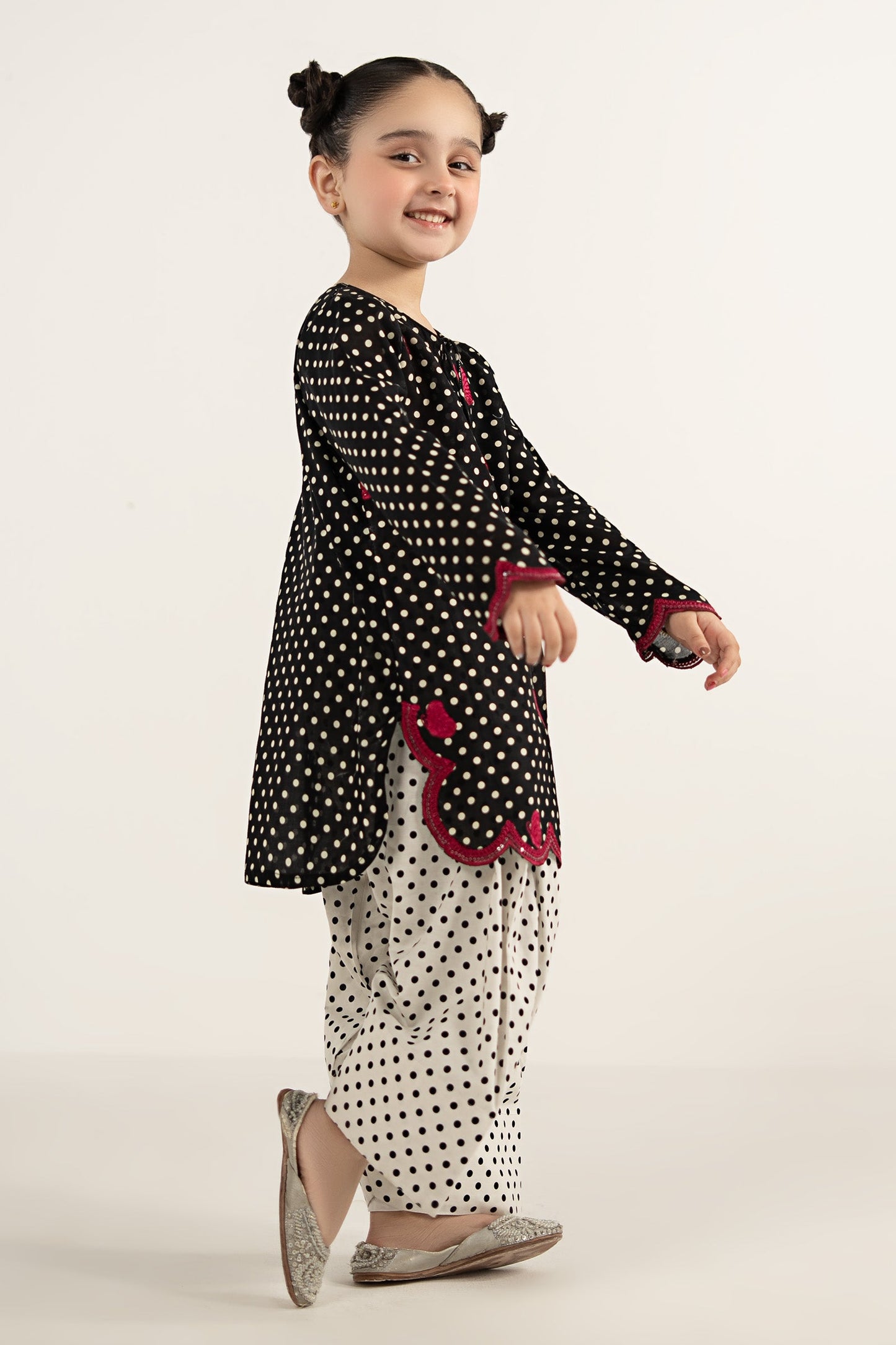 2 Piece Embroidered Lawn Suit - by Maria Faisal - Registered Vendor of : Maria B Kids - 100% Original Designer Dress