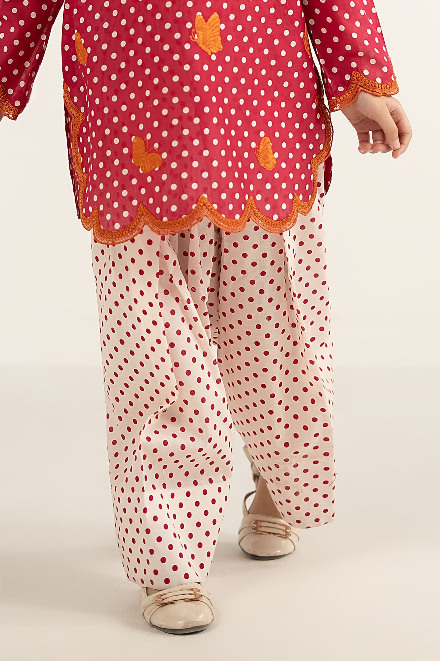 2 Piece Embroidered Lawn Suit - by Maria Faisal - Registered Vendor of : Maria B Kids - 100% Original Designer Dress