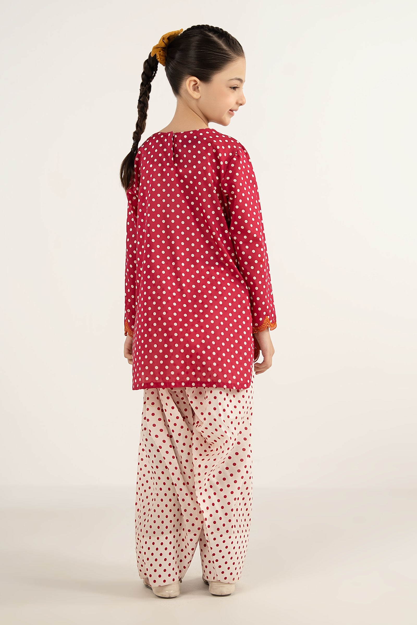 2 Piece Embroidered Lawn Suit - by Maria Faisal - Registered Vendor of : Maria B Kids - 100% Original Designer Dress