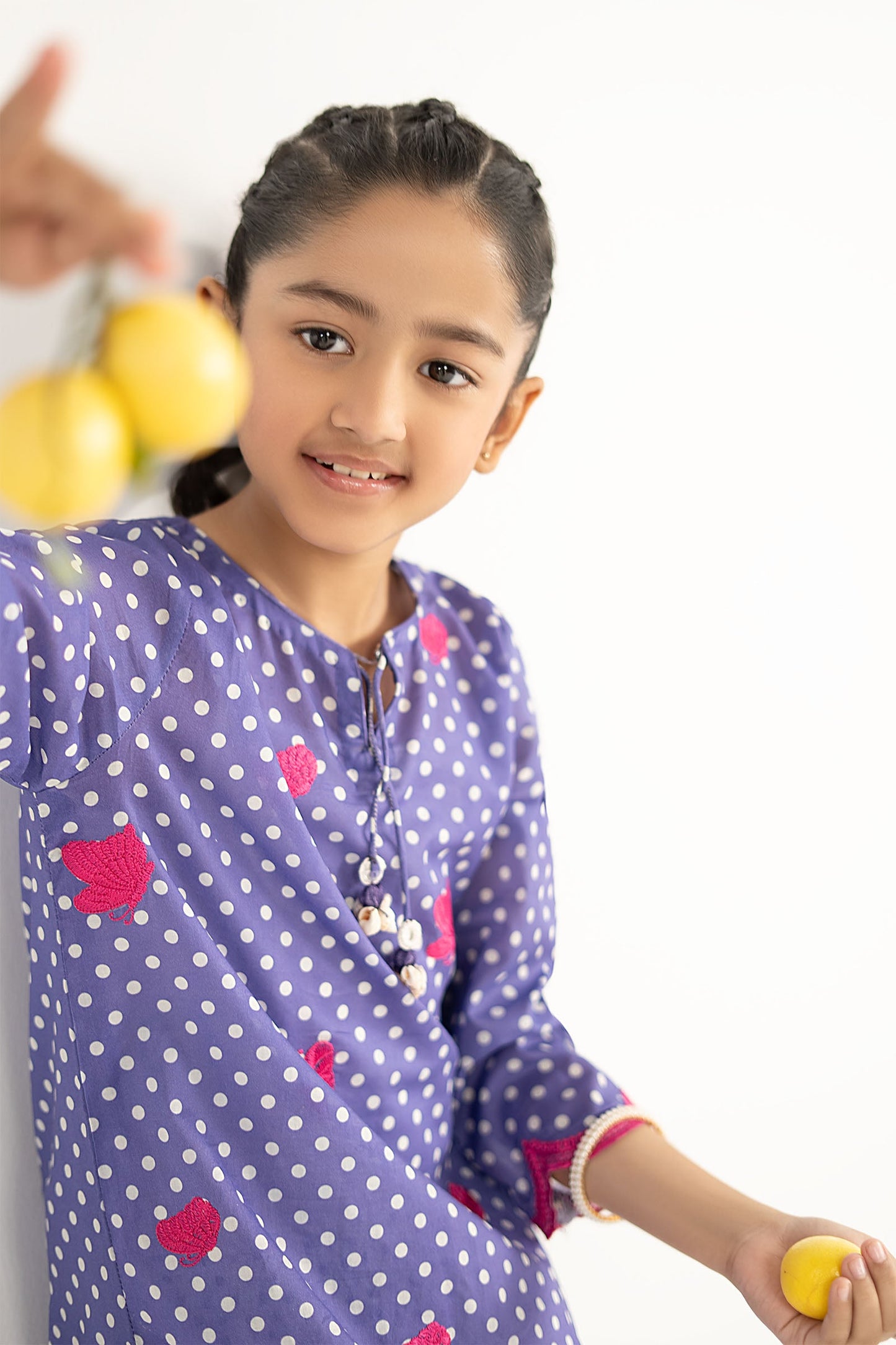 2 Piece Embroidered Lawn Suit - by Maria Faisal - Registered Vendor of : Maria B Kids - 100% Original Designer Dress
