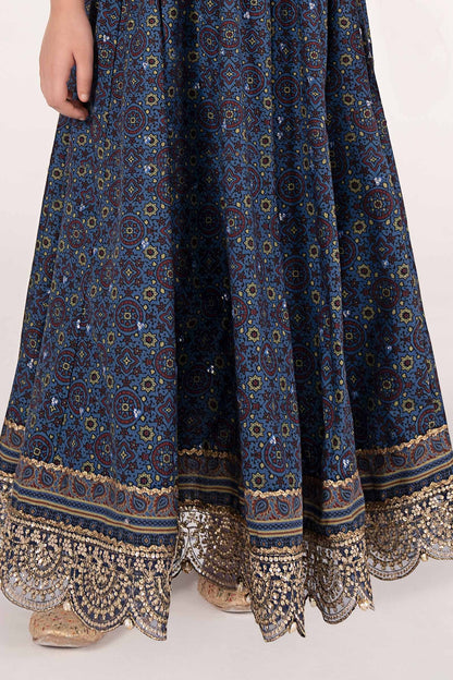3 Piece Embroidered Slub Khaddar Suit - Kids Clothing - available at Maria Faisal in UK and USA.