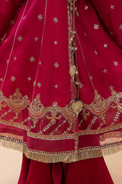 Maria B | 3 Piece Embroidered Suit | MKS-EA23-01R1 by Maria Faisal - Registered Vendor of : Maria B - type : Kids Clothes - 100% original wedding dresses