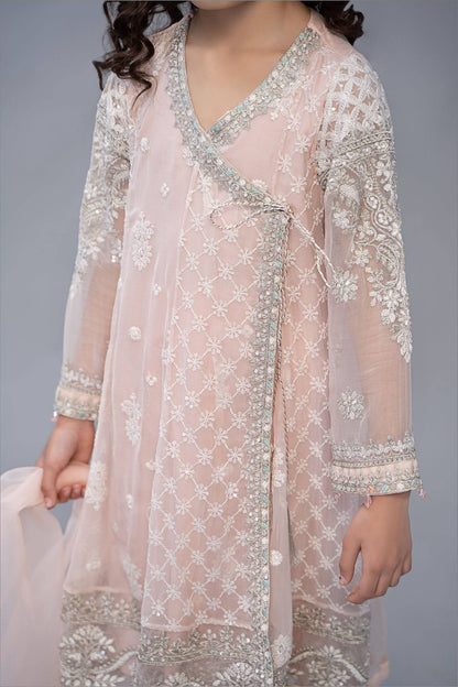 Maria B | 3 Piece Embroidered Suit | MKS-EF23-32R1 by Maria Faisal - Registered Vendor of : Maria B - type : Kids Clothes - 100% original wedding dresses