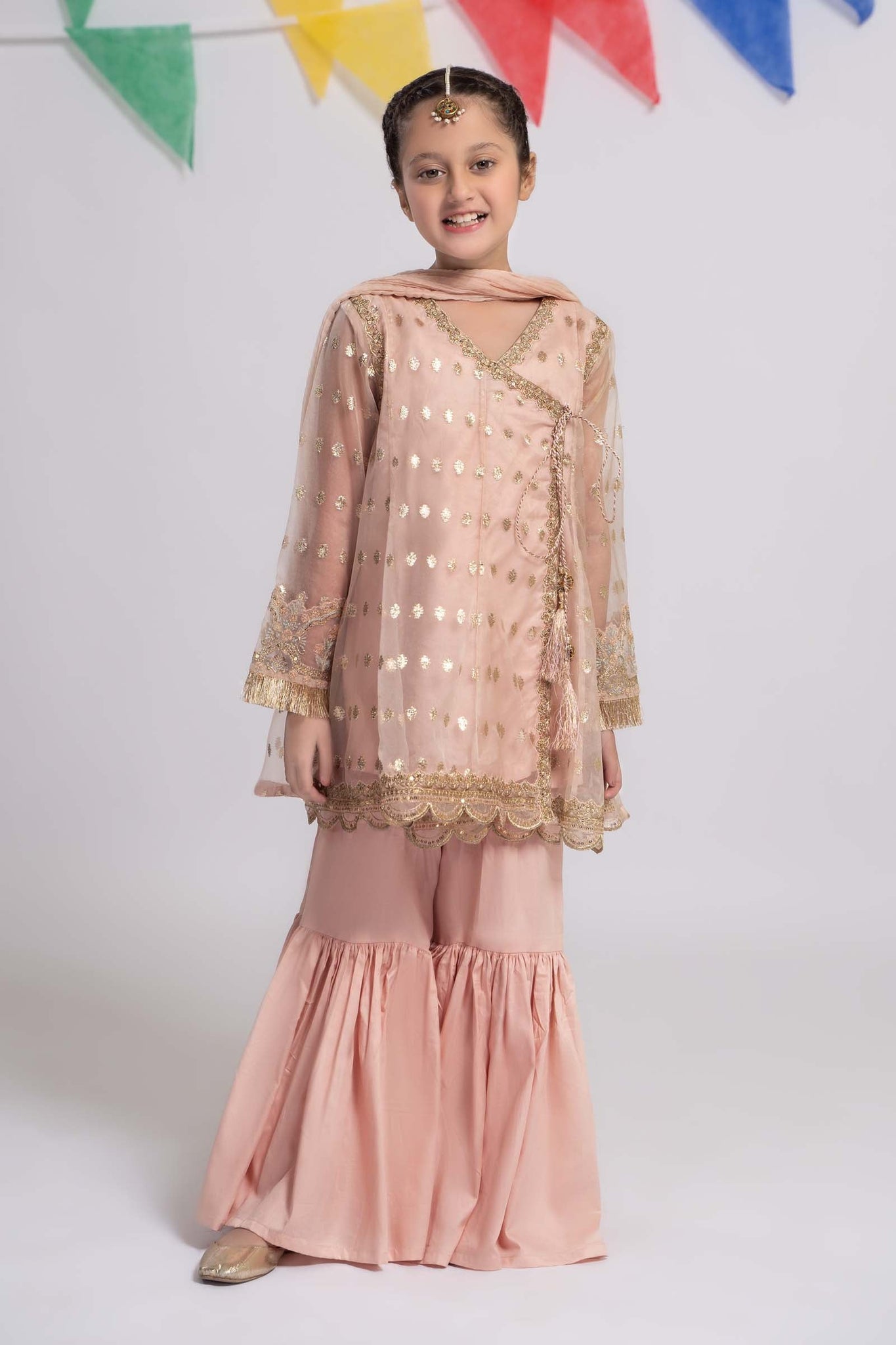 Maria B | 3 Piece Embroidered Organza Suit | MKS-EF24-18