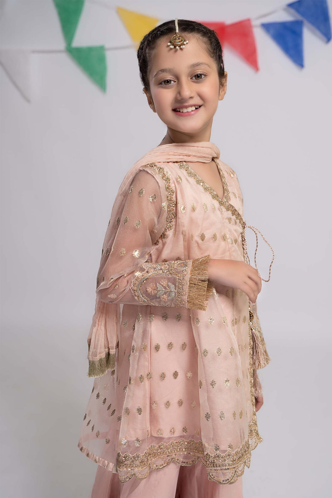 Maria B | 3 Piece Embroidered Organza Suit | MKS-EF24-18