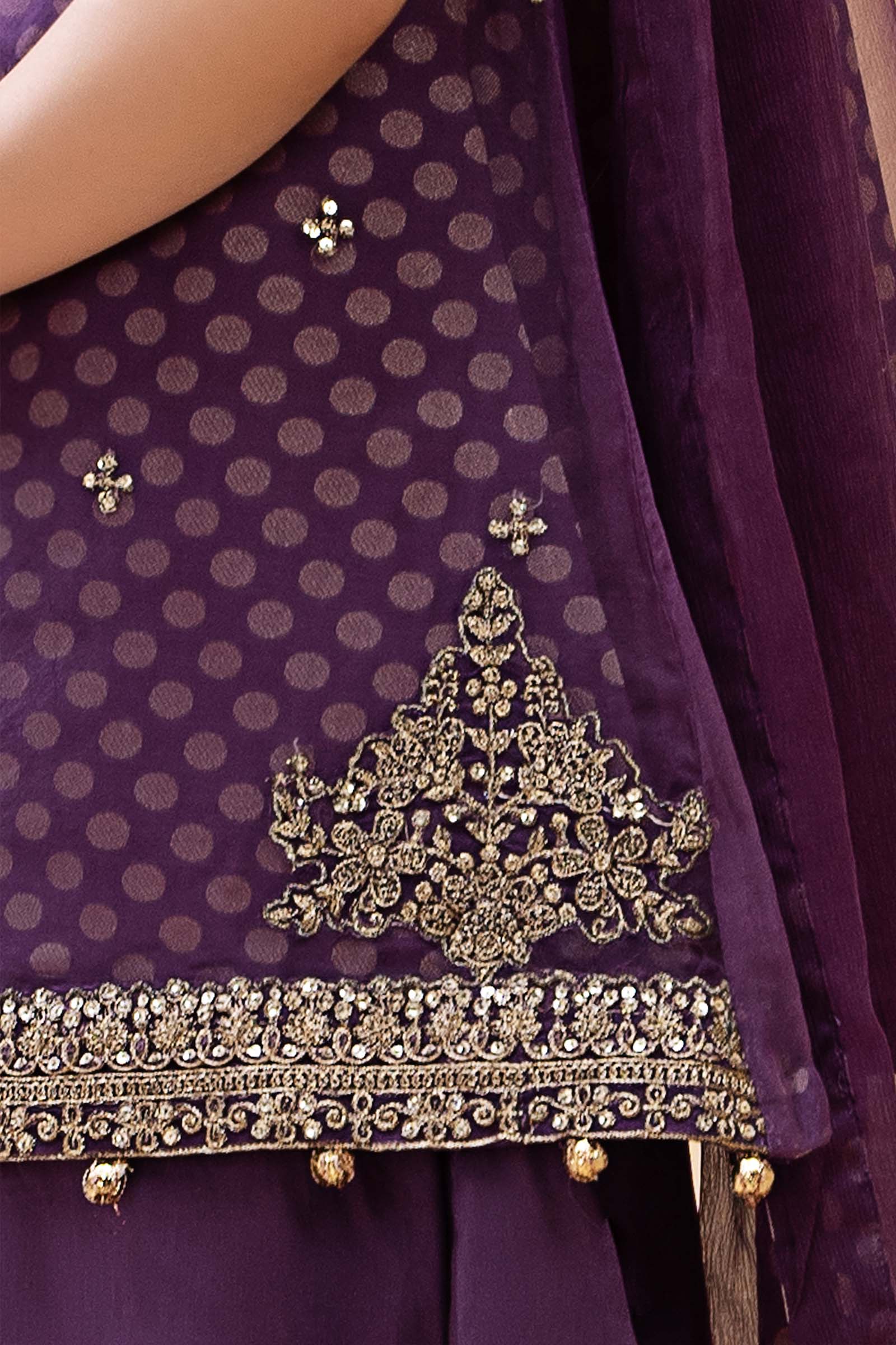 3 Piece Embroidered Suit - Kids Clothes - available at Maria Faisal in UK and USA