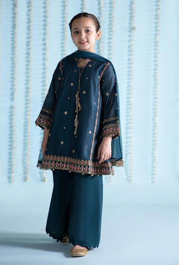 Maria B | 3 Piece Embroidered Yarn Dyed Suit | MKS-EA24-19