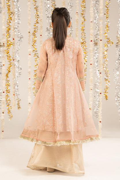 2 Piece Embroidered Organza Suit - Kids Clothing - available at Maria Faisal in UK and USA.