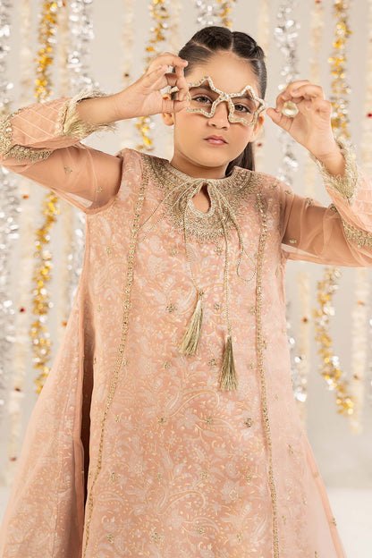 2 Piece Embroidered Organza Suit - Kids Clothing - available at Maria Faisal in UK and USA.