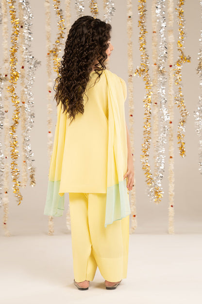 3 Piece Embroidered Organza Suit - Kids Clothing - available at Maria Faisal in UK and USA.