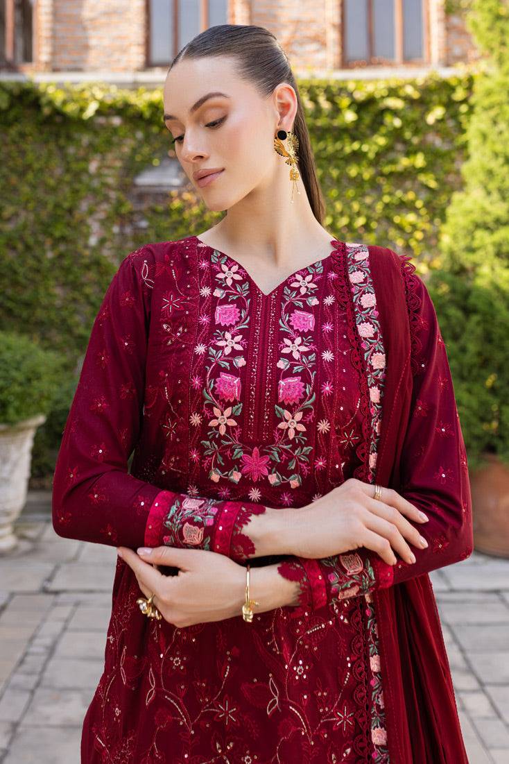 Marjjan | Ruhi Lawn | MLL-03 A by Maria Faisal - Registered Vendor of : Marjjan - type : Ladies Clothes - 100% original wedding dresses
