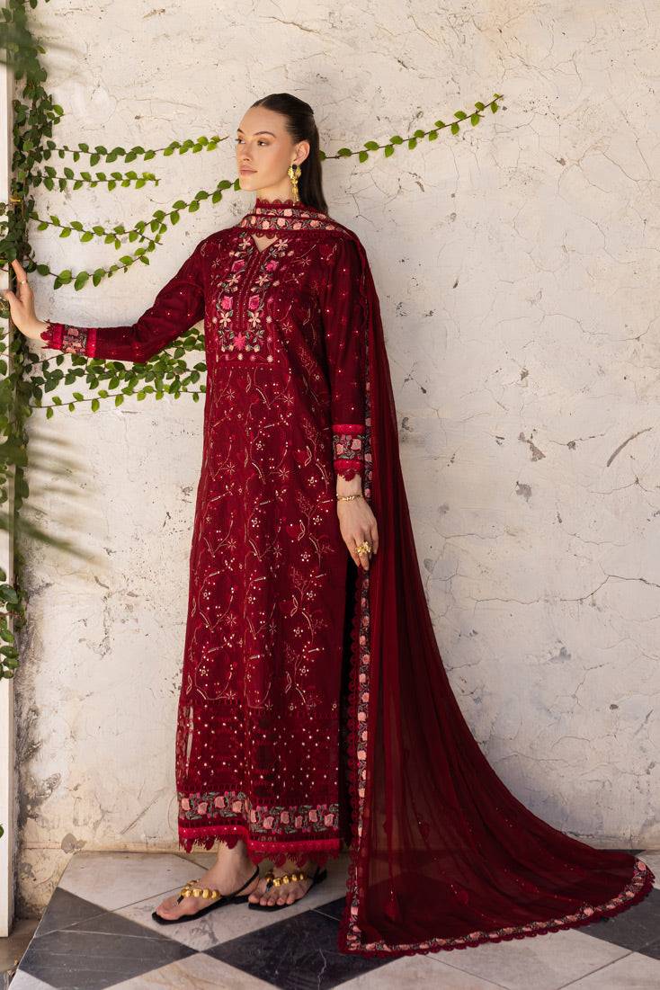 Marjjan | Ruhi Lawn | MLL-03 A by Maria Faisal - Registered Vendor of : Marjjan - type : Ladies Clothes - 100% original wedding dresses