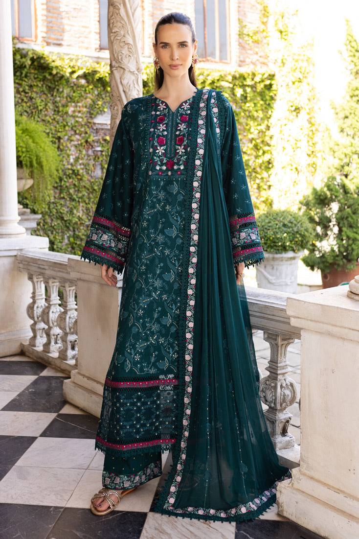 Marjjan | Ruhi Lawn | MLL-03 B ( by Maria Faisal - Registered Vendor of : Marjjan - type : Ladies Clothes - 100% original wedding dresses