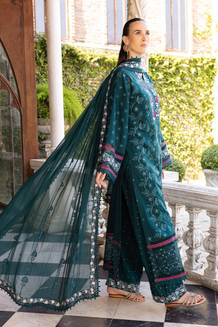 Marjjan | Ruhi Lawn | MLL-03 B ( by Maria Faisal - Registered Vendor of : Marjjan - type : Ladies Clothes - 100% original wedding dresses