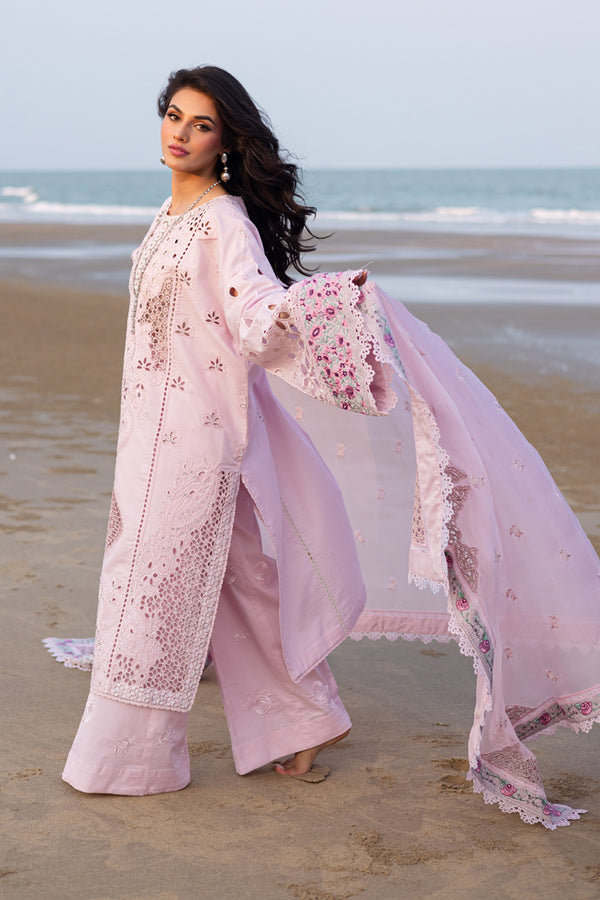 Marjjan | Mavi Lawn | MLL-21 B (PINK) - Ladies Clothes - Maria Faisal