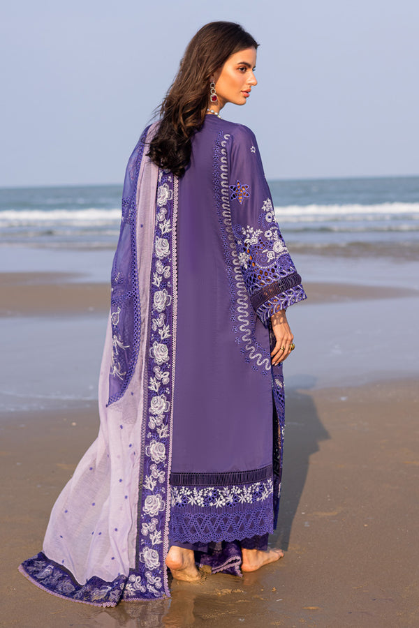 Marjjan | Mavi Lawn | MLL-22 A (PURPLE) - Ladies Clothes - Maria Faisal